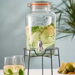 Kilner 5 Litre Clip Top Drinks Dispencer 8 Kilner 5 Litre Clip Top Drinks Dispencer -Dune Room Furniture Shop 30188719 alt03