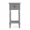 Dunelm Lucy Cane Grey Telephone Table -Dune Room Furniture Shop 30267545