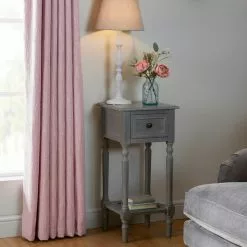 Dunelm Lucy Cane Grey Telephone Table 9 Dunelm Lucy Cane Grey Telephone Table -Dune Room Furniture Shop 30267545 alt01