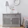 Dunelm Lucy Cane Grey Small Sideboard -Dune Room Furniture Shop 30267547