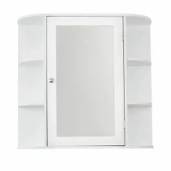Lloyd Pascal Verona White Mirror Cabinet