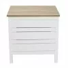 Lloyd Pascal Amalfi White Laundry Hamper 2 Lloyd Pascal Amalfi White Laundry Hamper -Dune Room Furniture Shop 30278946
