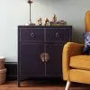Dunelm Hanna 2 Drawer & 1 Door Chest, Black -Dune Room Furniture Shop 30459924