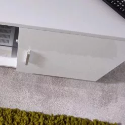 GFW Lima White High Gloss TV Stand -Dune Room Furniture Shop 30498825 alt02