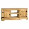 Seconique Corona Pine 2 Door 1 Shelf Flat Screen TV Unit 1 Seconique Corona Pine 2 Door 1 Shelf Flat Screen TV Unit -Dune Room Furniture Shop 30499909