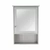 Lloyd Pascal Rimini Grey Mirror Cabinet -Dune Room Furniture Shop 30522164