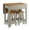 Core Corona Grey Drop Leaf Table Dining Set -Dune Room Furniture Shop 30606794
