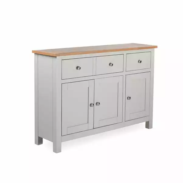 Dunelm Bromley Grey Large Sideboard 5 Dunelm Bromley Grey Large Sideboard - Image 3