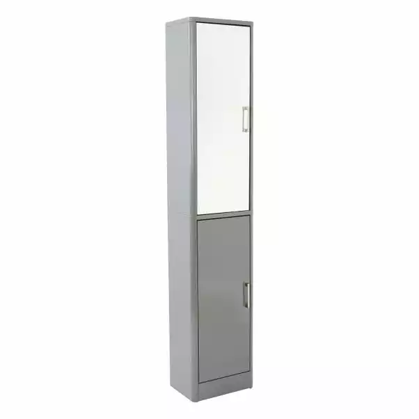 Lloyd Pascal Sicily Grey Tall Cabinet 3 Lloyd Pascal Sicily Grey Tall Cabinet