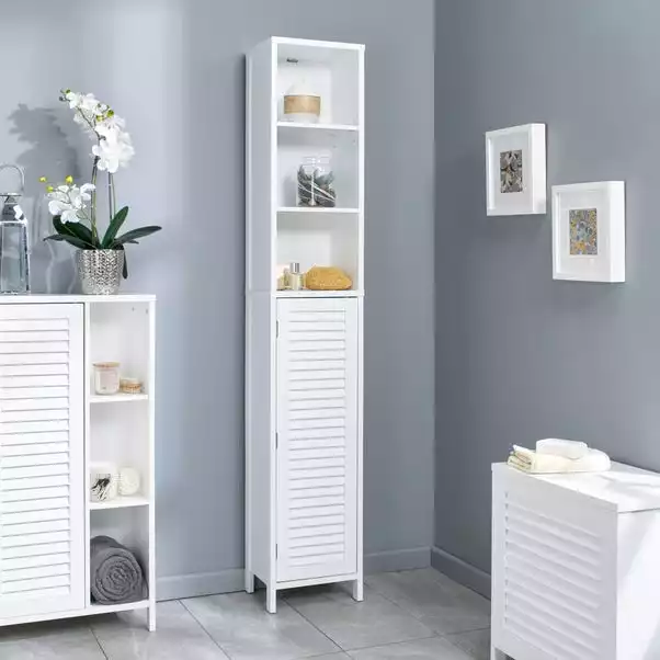 Lloyd Pascal White Tuscany Tall Cabinet 3 Lloyd Pascal White Tuscany Tall Cabinet
