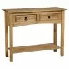 Seconique Corona 2 Drawer Console Table -Dune Room Furniture Shop 30617569