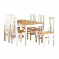 Seconique Ludlow 6 Seater Dining Set