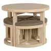 Seconique Cambourne Stowaway Dining Set -Dune Room Furniture Shop 30636112