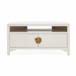 Dunelm Hanna Oyster Corner TV Stand
