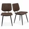 Dunelm Austin Set Of 2 Faux Leather Brown Dining Chairs 1 Dunelm Austin Set Of 2 Faux Leather Brown Dining Chairs -Dune Room Furniture Shop 30647372