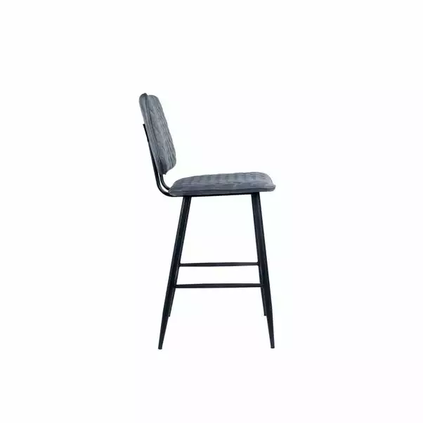 Dunelm Austin Faux Leather Bar Stool 5 Dunelm Austin Faux Leather Bar Stool - Image 3