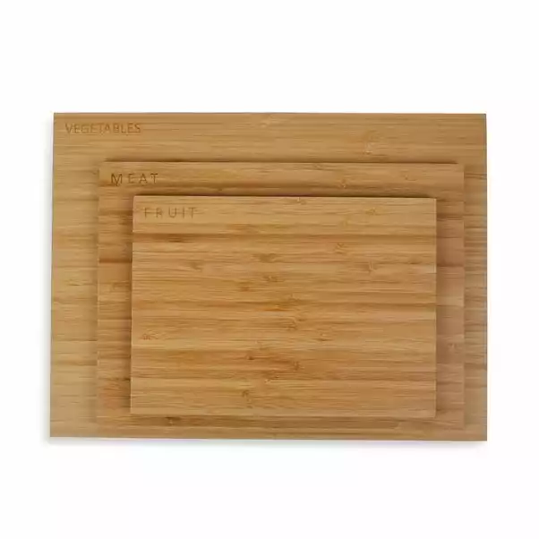 Dunelm Set Of 3 Bamboo Chopping Boards 3 Dunelm Set Of 3 Bamboo Chopping Boards