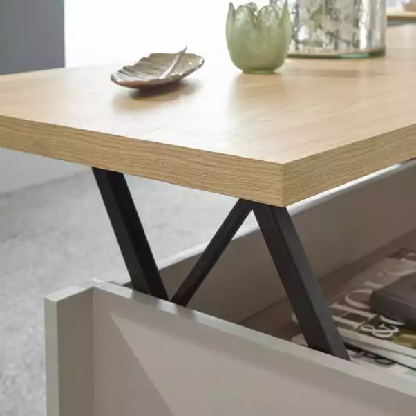 GFW Lancaster Lift Up Coffee Table 5 GFW Lancaster Lift Up Coffee Table - Image 3