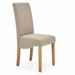 Dunelm Ethan Set Of 2 Dining Chairs Natural Boucle -Dune Room Furniture Shop 30662742 alt02