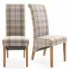 Dunelm Chester Set Of 2 Dining Chairs Natural Woven Check 1 Dunelm Chester Set Of 2 Dining Chairs Natural Woven Check -Dune Room Furniture Shop 30662747
