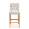 Dunelm Newbury Bar Stool Natural Linen -Dune Room Furniture Shop 30663171