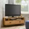 Dunelm Fulton Oak Effect Corner TV Stand 2 Dunelm Fulton Oak Effect Corner TV Stand -Dune Room Furniture Shop 30666123