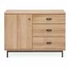 Dunelm Fulton Oak Effect Small Sideboard -Dune Room Furniture Shop 30666129