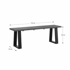 Dunelm Jackson Dining Bench 13 Dunelm Jackson Dining Bench -Dune Room Furniture Shop 30666559 alt09