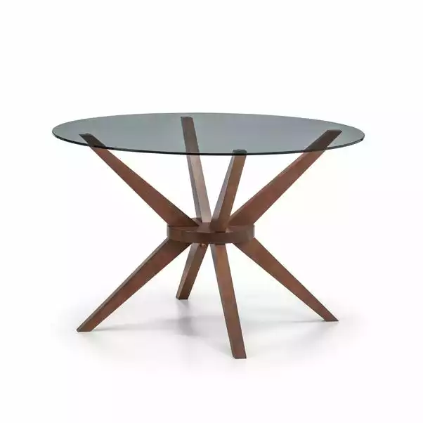 Julian Bowen Chelsea Round Glass Table 3 Julian Bowen Chelsea Round Glass Table