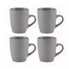 Dunelm Set Of 4 Grey Stoneware Mugs -Dune Room Furniture Shop 30670649