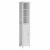 Lloyd Pascal Marble Effect Tall Cabinet -Dune Room Furniture Shop 30674712