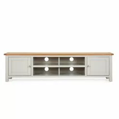 Dunelm Bromley Grey Extra Wide TV Stand -Dune Room Furniture Shop 30685245 alt01