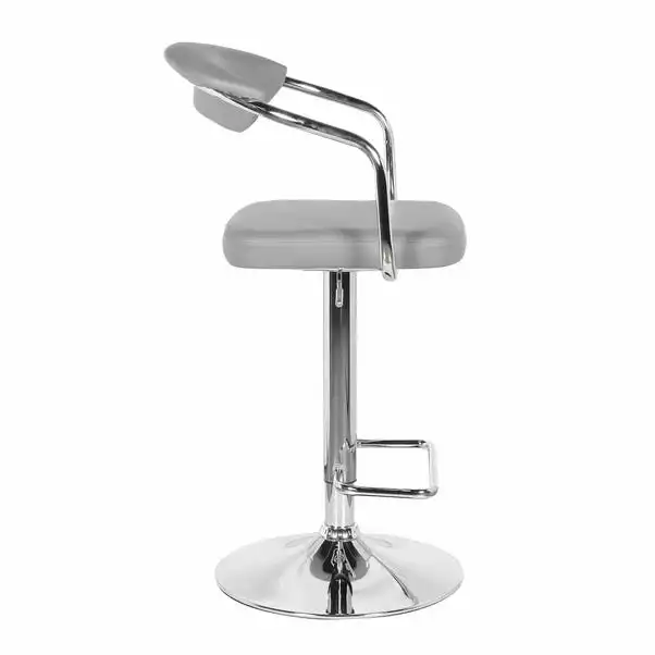 Dunelm Houston Faux Leather Bar Stool 5 Dunelm Houston Faux Leather Bar Stool - Image 3