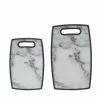 Dunelm Set Of 2 Marble Effect Chopping Boards