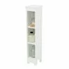 Lloyd Pascal White 3 Tier Slim Shelf Caddy 1 Lloyd Pascal White 3 Tier Slim Shelf Caddy -Dune Room Furniture Shop 30686263