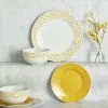 Dunelm Dotty Ochre 12 Piece Dinner Set 1 Dunelm Dotty Ochre 12 Piece Dinner Set -Dune Room Furniture Shop 30690006