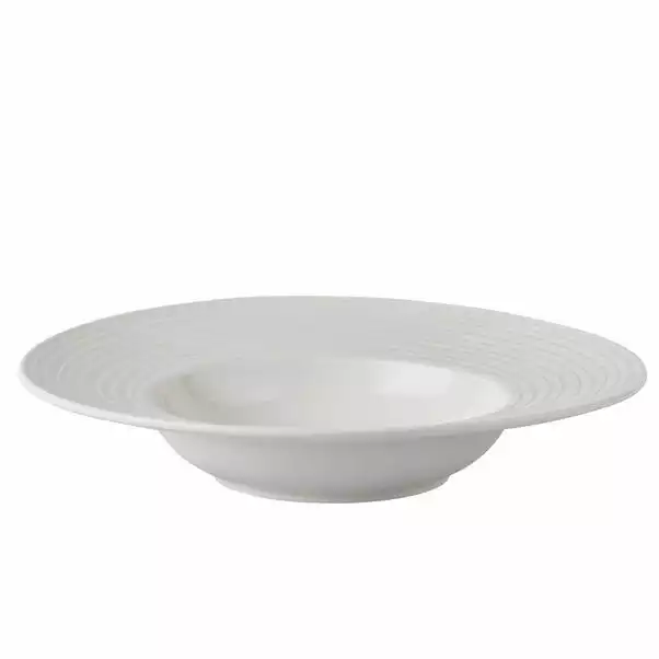 Dunelm Paige Porcelain Pasta Bowl 3 Dunelm Paige Porcelain Pasta Bowl