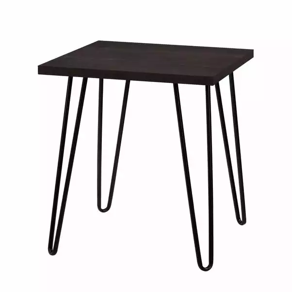 Dunelm Owen Retro Hairpin Side Table 4 Dunelm Owen Retro Hairpin Side Table - Image 2