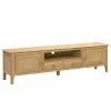Julian Bowen Cotswold Widescreen TV Unit -Dune Room Furniture Shop 30705728