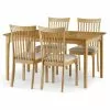 Julian Bowen Ibsen Dining Table With 4 Chairs 1 Julian Bowen Ibsen Dining Table With 4 Chairs -Dune Room Furniture Shop 30705766