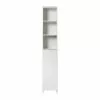 Lloyd Pascal White Wave Tall Cabinet -Dune Room Furniture Shop 30706215