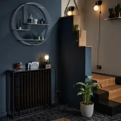 Dunelm Sullivan Black Slim Console Radiator Cover 9 Dunelm Sullivan Black Slim Console Radiator Cover -Dune Room Furniture Shop 30712353 alt07