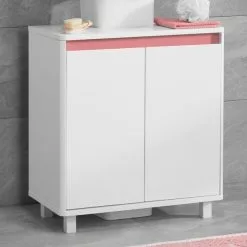 Lloyd Pascal Vienna White Under Sink Unit With Reversible 4 In 1 Colour Bar