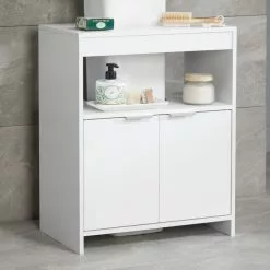 Lloyd Pascal Jaxon White Under Sink Unit With Open Shelf