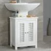 Lloyd Pascal Palermo Cane White Undersink Unit -Dune Room Furniture Shop 30714002