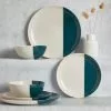 Dunelm Elements Dipped Teal 12 Piece Dinner Set 1 Dunelm Elements Dipped Teal 12 Piece Dinner Set -Dune Room Furniture Shop 30717902