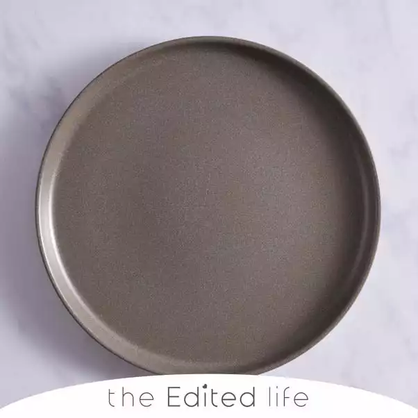 The Edited Life Urban Dinner Charcoal Plate 3 The Edited Life Urban Dinner Charcoal Plate