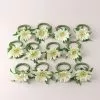 Dunelm Set Of 12 Gerbera Napkin Rings 7cm -Dune Room Furniture Shop 30724546