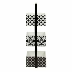 Dunelm Geo Tile Monochrome Caddy 10 Dunelm Geo Tile Monochrome Caddy -Dune Room Furniture Shop 30727567 alt02