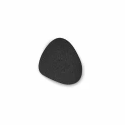 Hotel Set Of 4 Black Faux Leather Pebble Coasters 5 Hotel Set Of 4 Black Faux Leather Pebble Coasters -Dune Room Furniture Shop 30729323 alt01